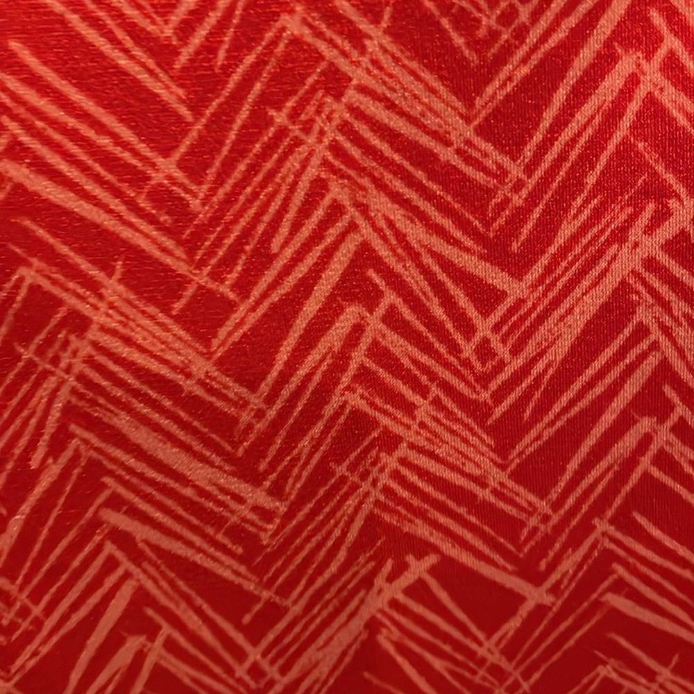 Magnolia Grace Orange Chevron design dress - Picture 7 of 7